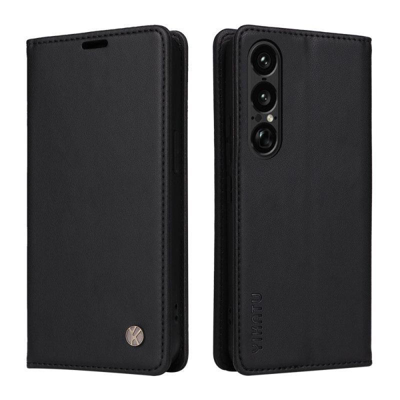 Nahkakotelo Sony Xperia 1 Vii Ykatu