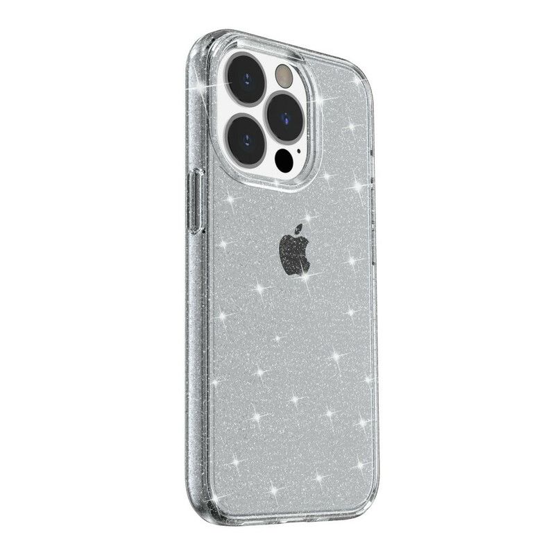 Kuori Case iPhone 13 Pro Puhelinkuoret Läpinäkyviä Paljetteja