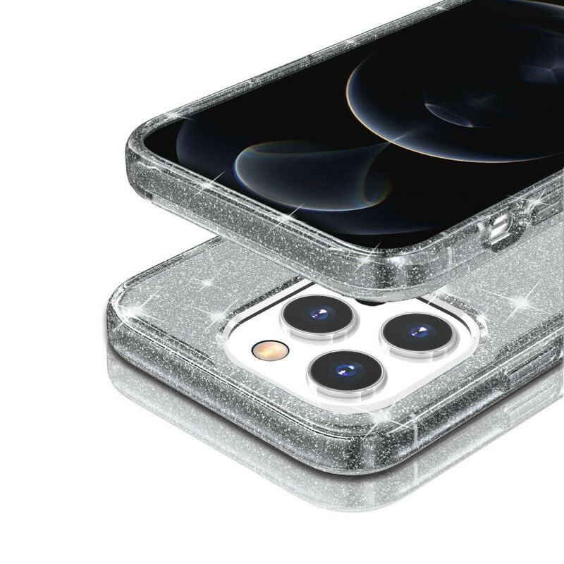 Kuori Case iPhone 13 Pro Puhelinkuoret Läpinäkyviä Paljetteja