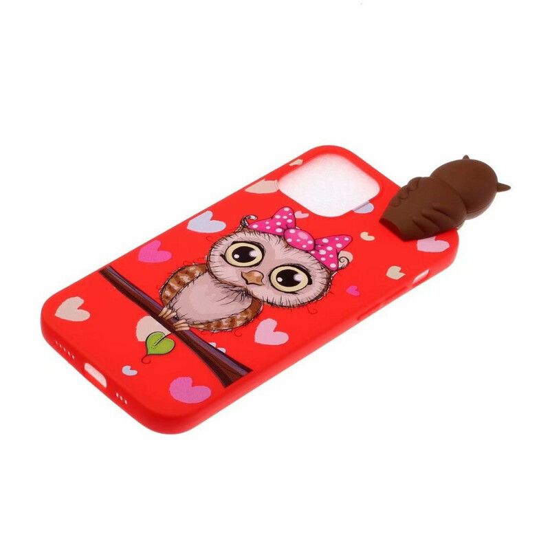 Kuori iPhone 13 Pro Neiti Owl 3d