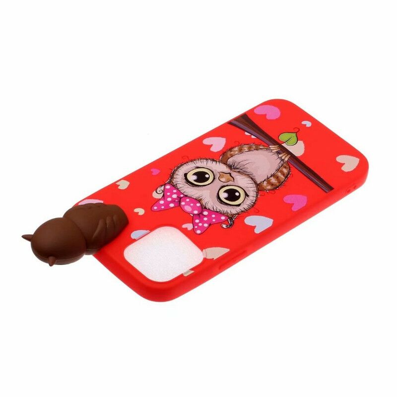 Kuori iPhone 13 Pro Neiti Owl 3d