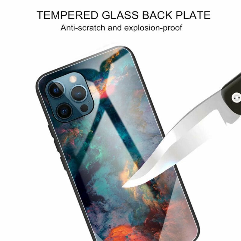 Kuori iPhone 13 Pro Sky Tempered Glass