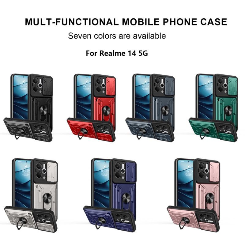 Case Realme 14 5g Puhelinkuoret Jalusta Ja Kamerasuojaus