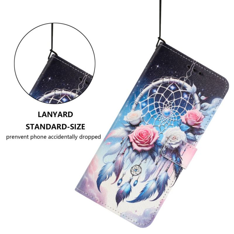 Kotelot Realme 14 5g Kukkakuvio Ja Unisieppari