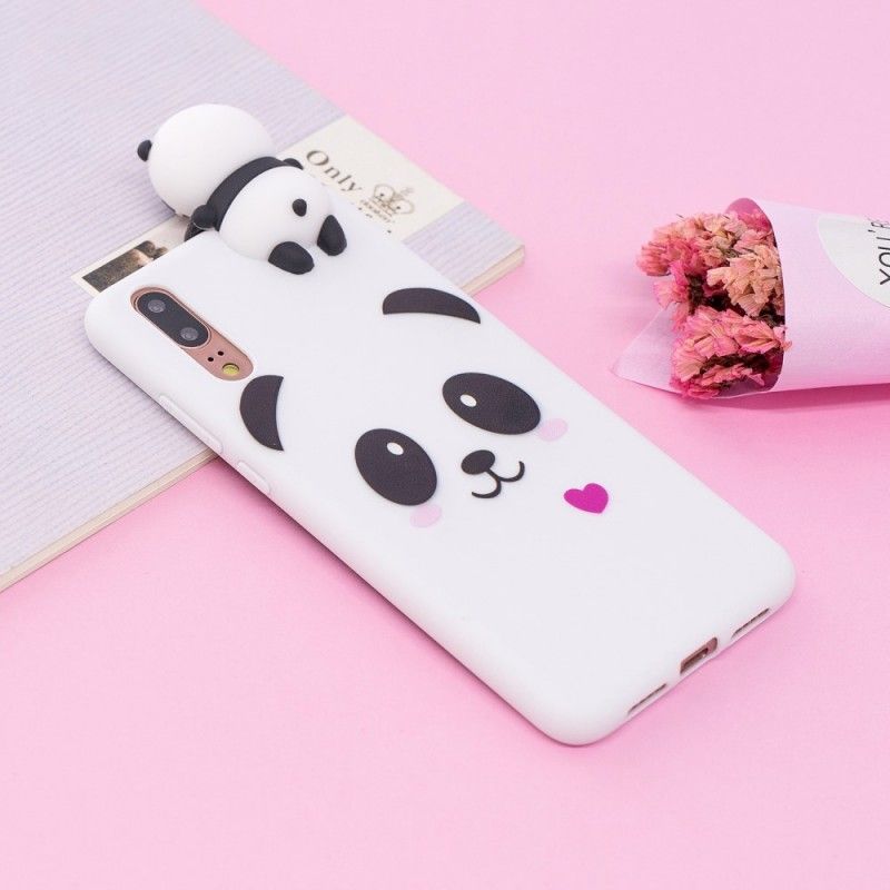 Kuori Huawei P20 Hauska 3D-Panda