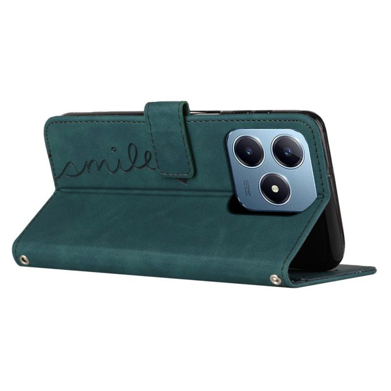 Kotelot Realme Note 60x Hihna Hymyilevä