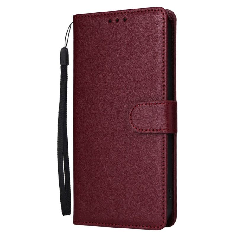 Kuoret Realme Note 60x Yksivärinen Tekonahka