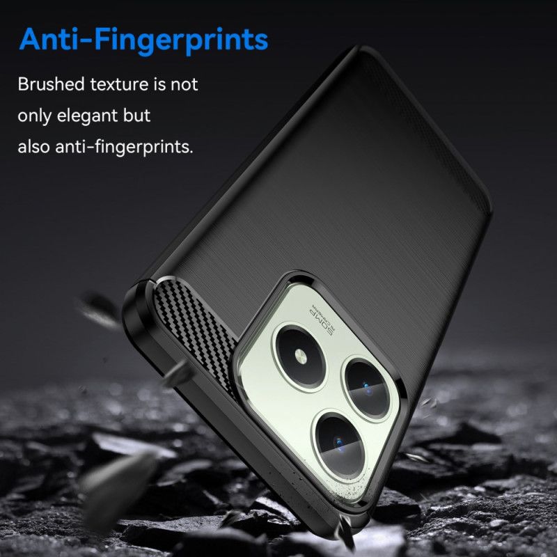 Kuori Realme Note 60x Harjattu Hiilikuitu