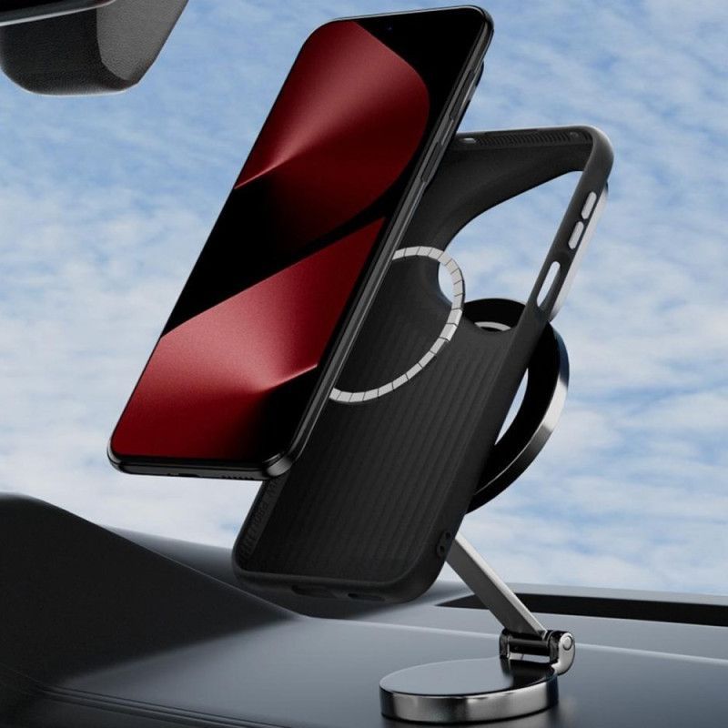 Kuori Huawei Pura 80 Ultra Magsafe Carbon Fiber Abeel Suojakuori