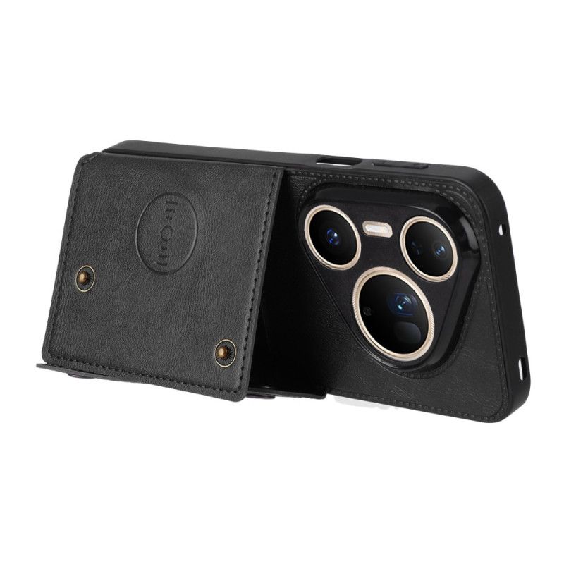 Kuori Huawei Pura 80 Ultra Nahkaefektikorttikotelo Suojakuori