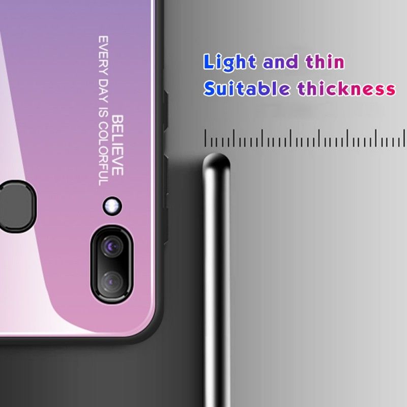 Kuori Samsung Galaxy A30 Vihreä Punainen Galvanoitu Väri