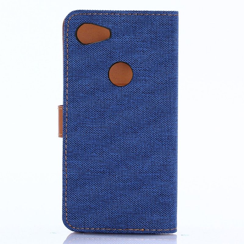 Flip Case Google Pixel 3A Vaaleansininen Tummansininen Farkut