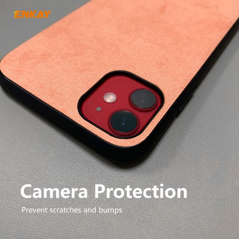 Case Kuoret iPhone 11 Harmaa Musta Puhelinkuoret Kova Kangasrakenne
