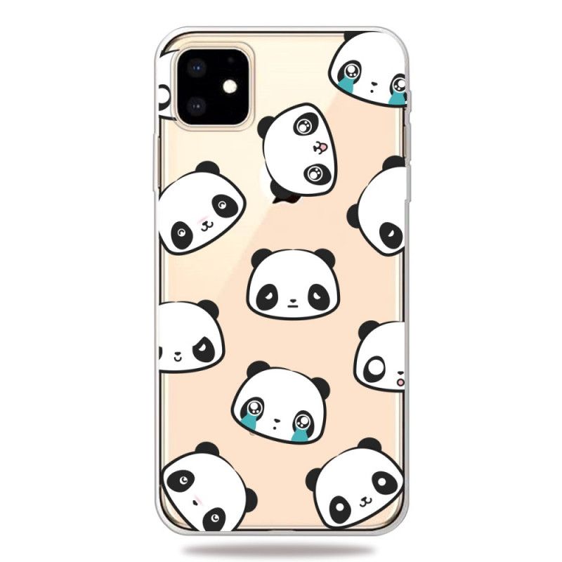 Kuori iPhone 11 Sentimentaaliset Pandat Suojakuori