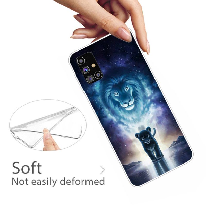 Case Kuoret Samsung Galaxy M51 Puhelinkuoret Leijonanpentu