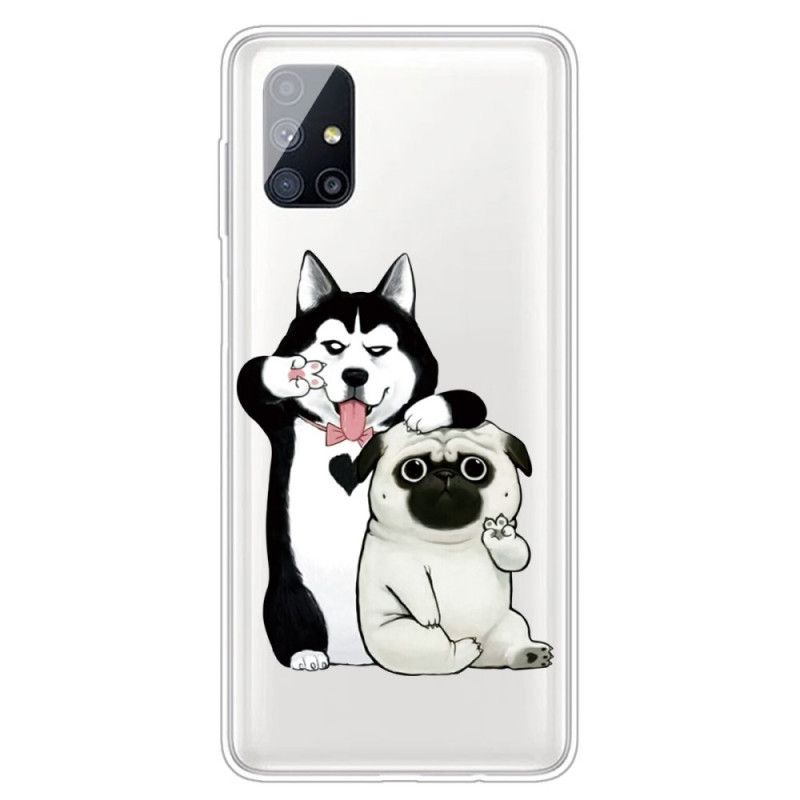 Kuori Samsung Galaxy M51 Hauskoja Koiria
