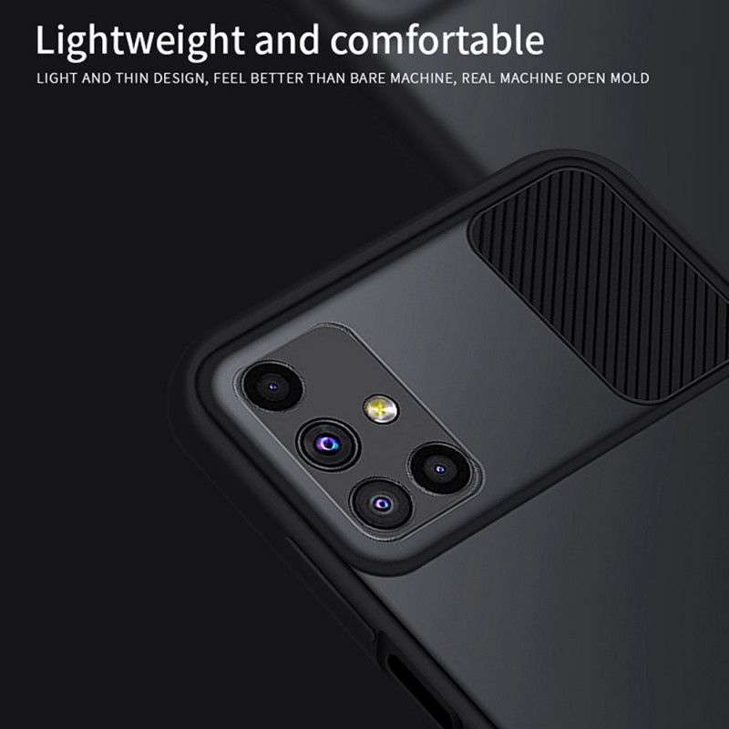 Kuori Samsung Galaxy M51 Vihreä Musta Mofi-Valomoduulin Kansi