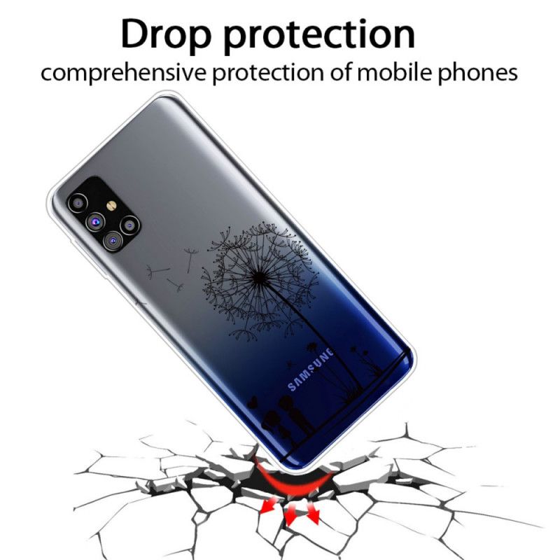 Kuori Samsung Galaxy M51 Voikukka Rakkaus