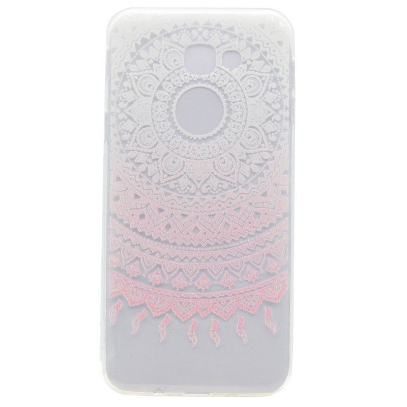 Kuori Samsung Galaxy A3 2017 Ruusu Läpinäkyvä Värikäs Mandala