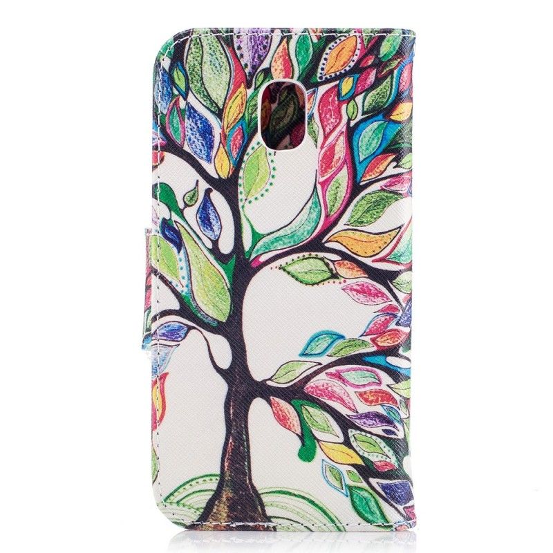 Kotelot Samsung Galaxy J7 2017 Värillinen Puu