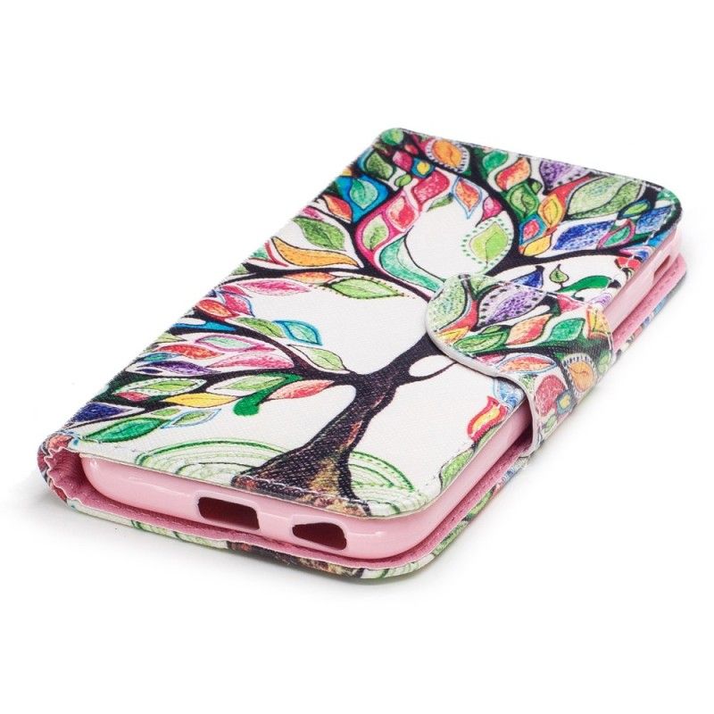 Kotelot Samsung Galaxy J7 2017 Värillinen Puu