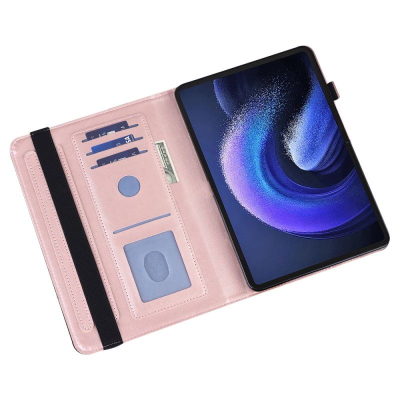 Kotelot Xiaomi Pad 6 Kukkakuvio