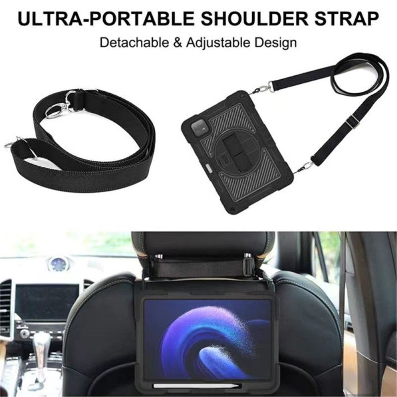 Kuori Xiaomi Pad 6 Erittäin Kestävä Olkahihnalla