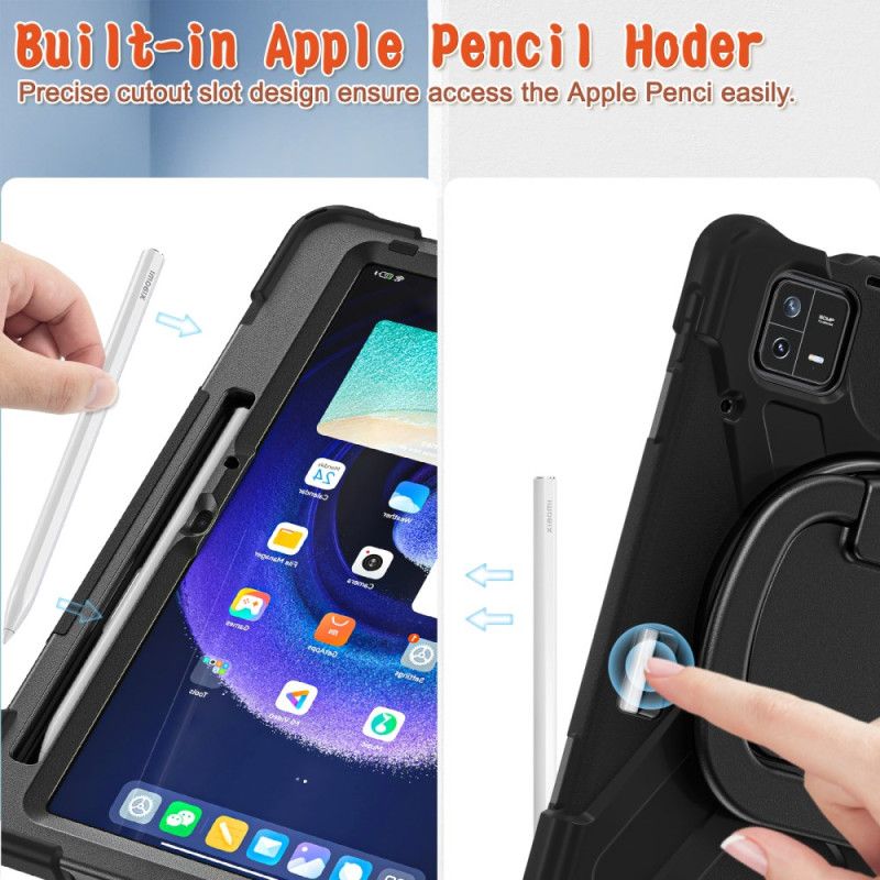 Kuori Xiaomi Pad 6 Pyörivä Jalusta Ja Olkahihna