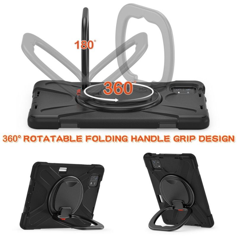 Kuori Xiaomi Pad 6 Pyörivä Jalusta Ja Olkahihna