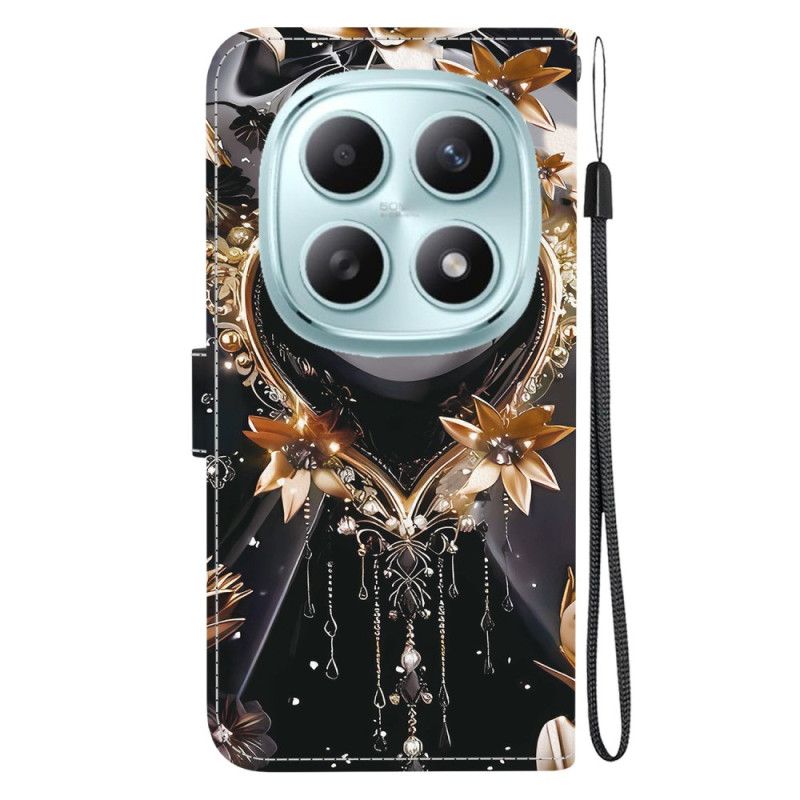 Kotelot Xiaomi Redmi Note 15 5g Mustakultainen Sydän