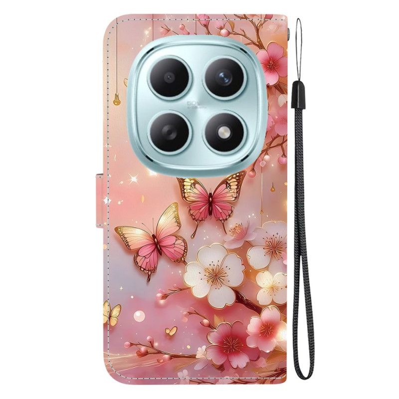 Kotelot Xiaomi Redmi Note 15 5g Puhelinkuoret Lyhty Perhosia