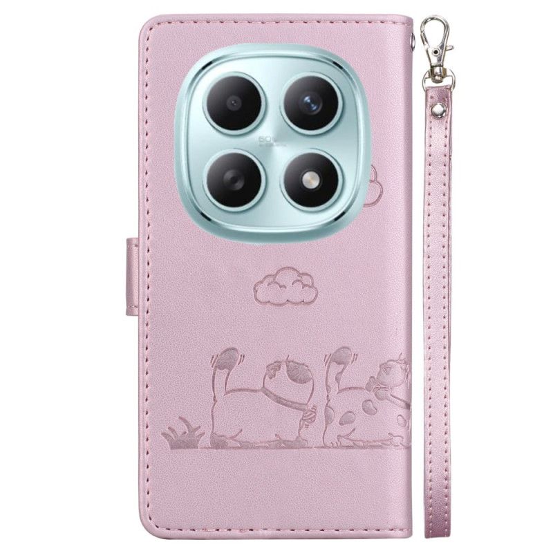 Kotelot Xiaomi Redmi Note 15 5g Puhelinkuoret Rfid-esto Ja Kissanpentukuvio