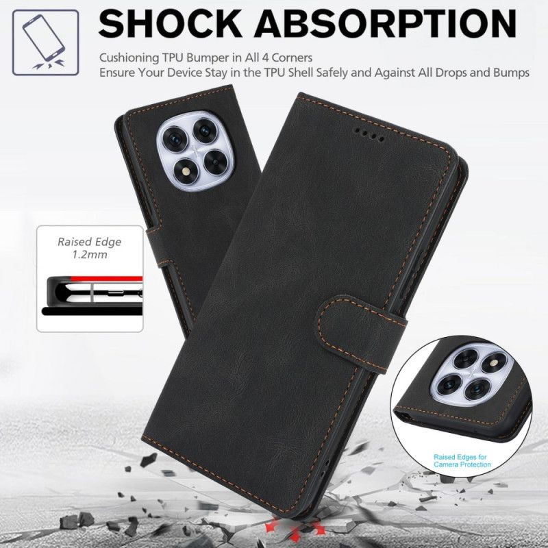 Kotelot Xiaomi Redmi Note 15 5g Retro Mokkanahkakuvio Suojakuori