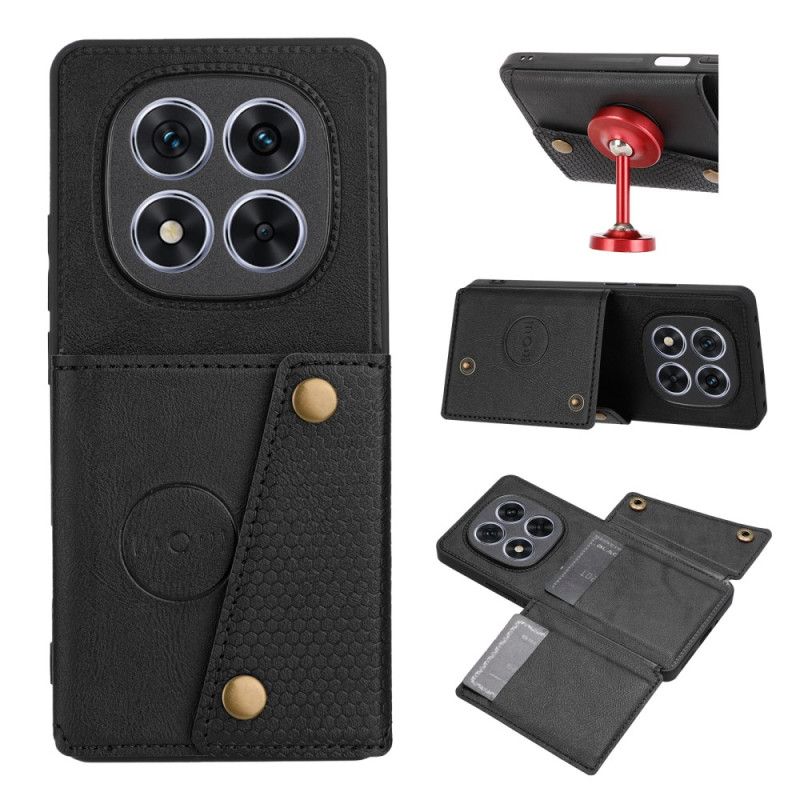 Kuori Xiaomi Redmi Note 15 5g Korttikotelo Ja Integroitu Jalusta