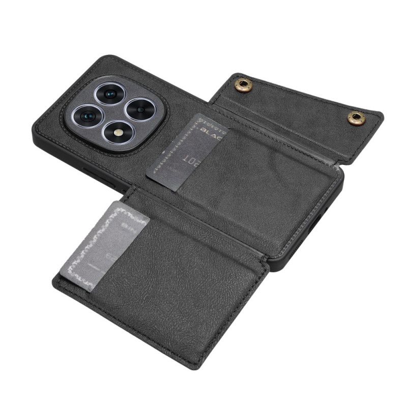 Kuori Xiaomi Redmi Note 15 5g Korttikotelo Ja Integroitu Jalusta