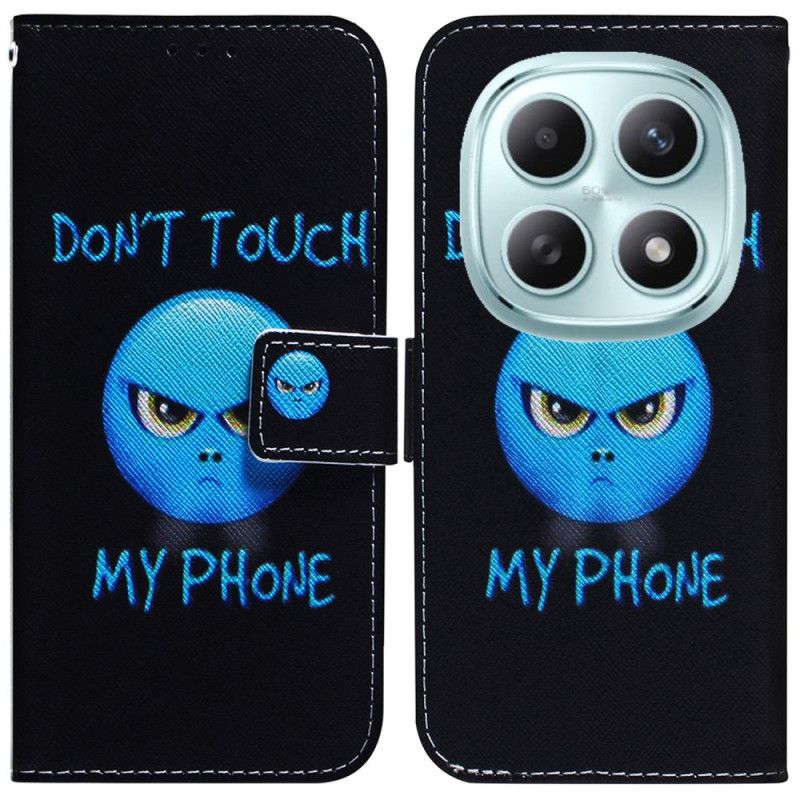 Nahkakotelo Xiaomi Redmi Note 15 5g Emoji-puhelin