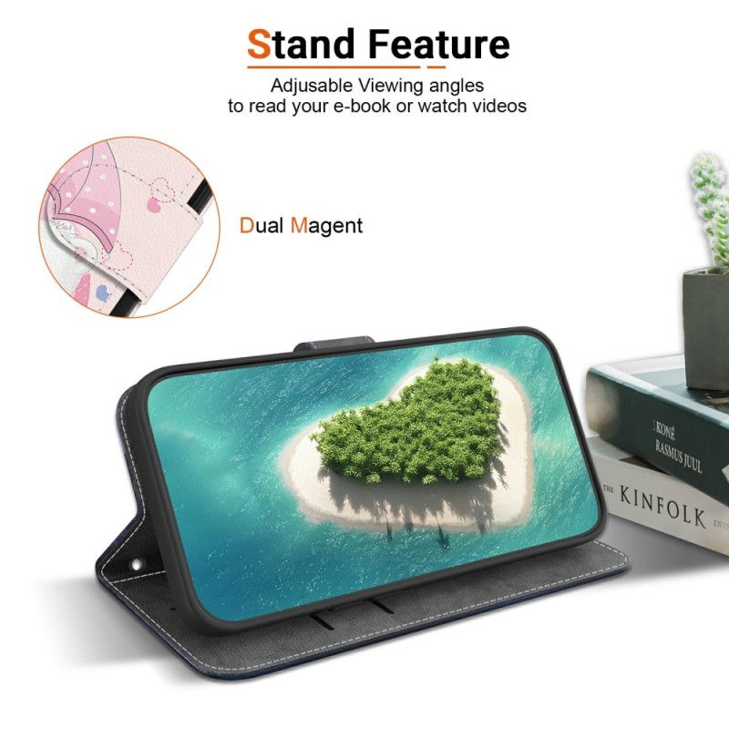 Nahkakotelo Xiaomi Redmi Note 15 5g Karhupari