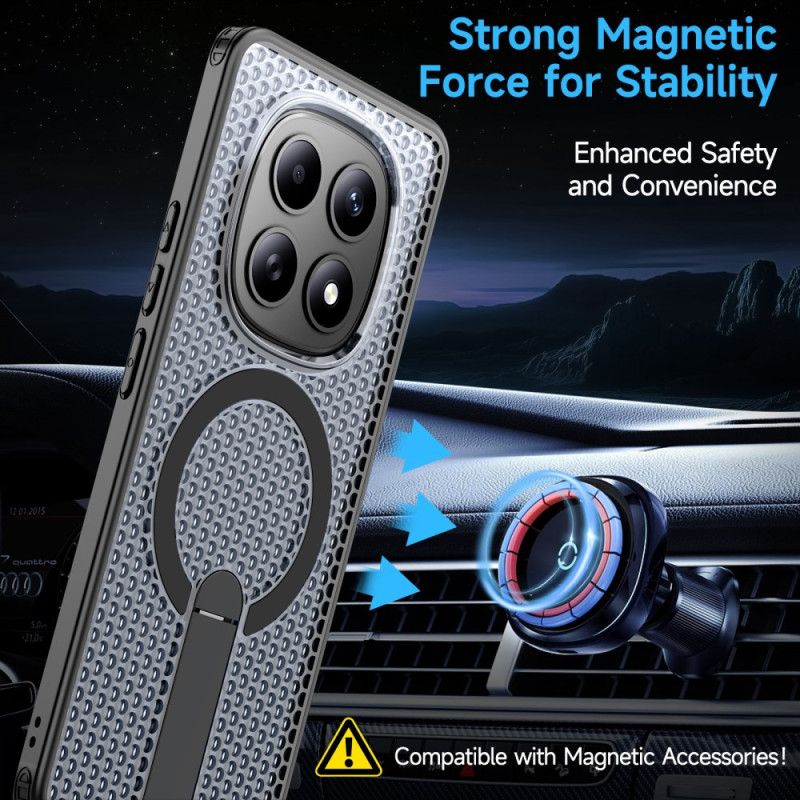 Nahkakotelo Xiaomi Redmi Note 15 5g Ruudukkokuvio