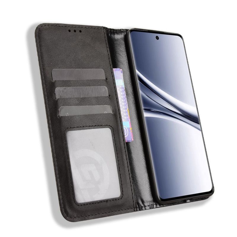 Nahkakotelo Xiaomi Redmi Note 15 5g Vintage-reunus Suojakuori