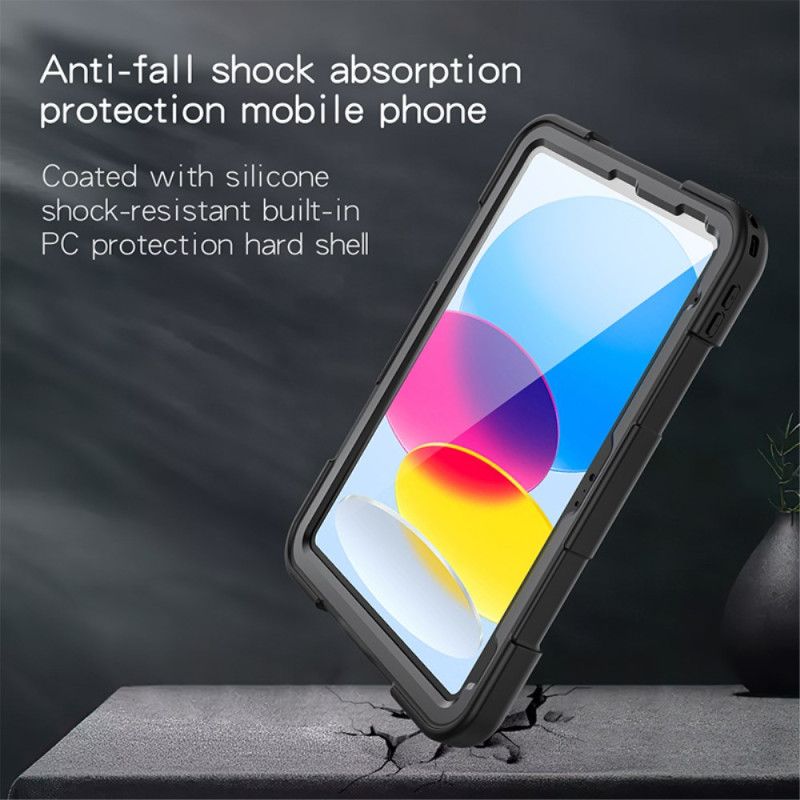 Ip68 Vedenpitävä Kotelo Ipadille (2025) / 10.9 (2022) Ip68-vedenpitävä Jalusta Ja Kaulanauha