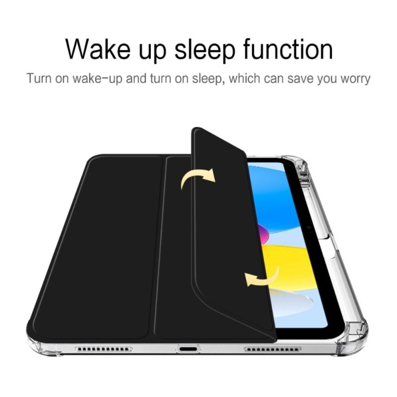 iPad (2025) Läpinäkyvä Takaosa Kynäpidikkeellä