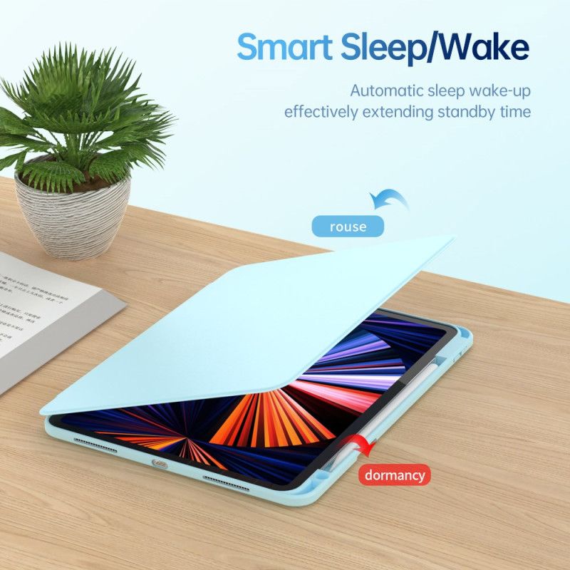 Kotelot iPad (2025) Kääntyvä Jalusta Ja Pastellivärinen Kansi Suojakuori