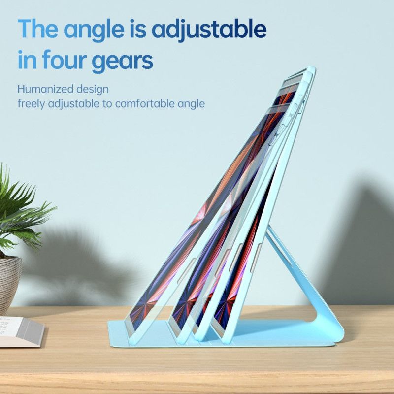 Kotelot iPad (2025) Kääntyvä Jalusta Ja Pastellivärinen Kansi Suojakuori