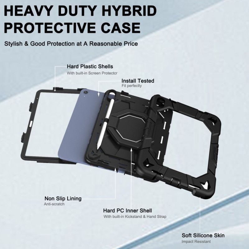 Kuori iPad (2025) Kahva Ja Jalusta