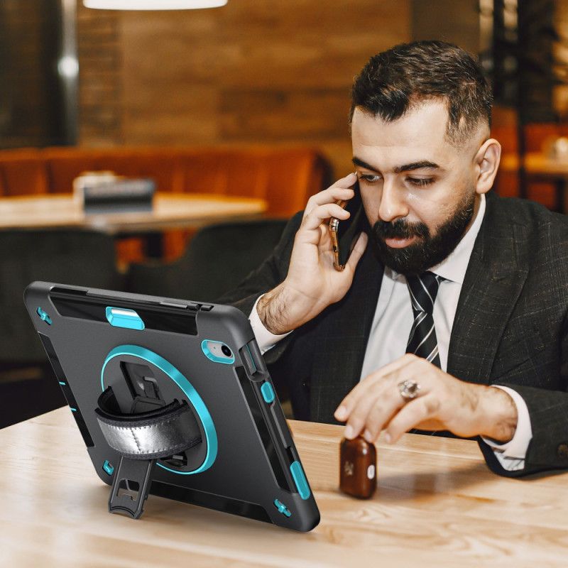 Kuori iPad (2025) Kestävä Ja Kääntyvä Jalusta