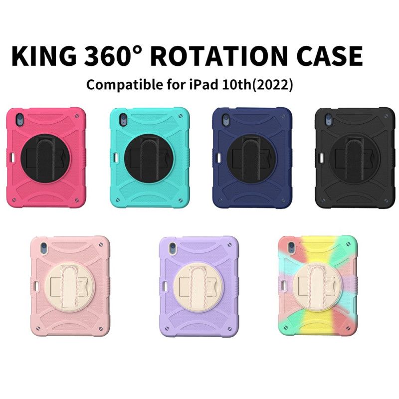 Kuori iPad (2025) Kestävä Jalusta Ja Kynän Pidike Suojakuori