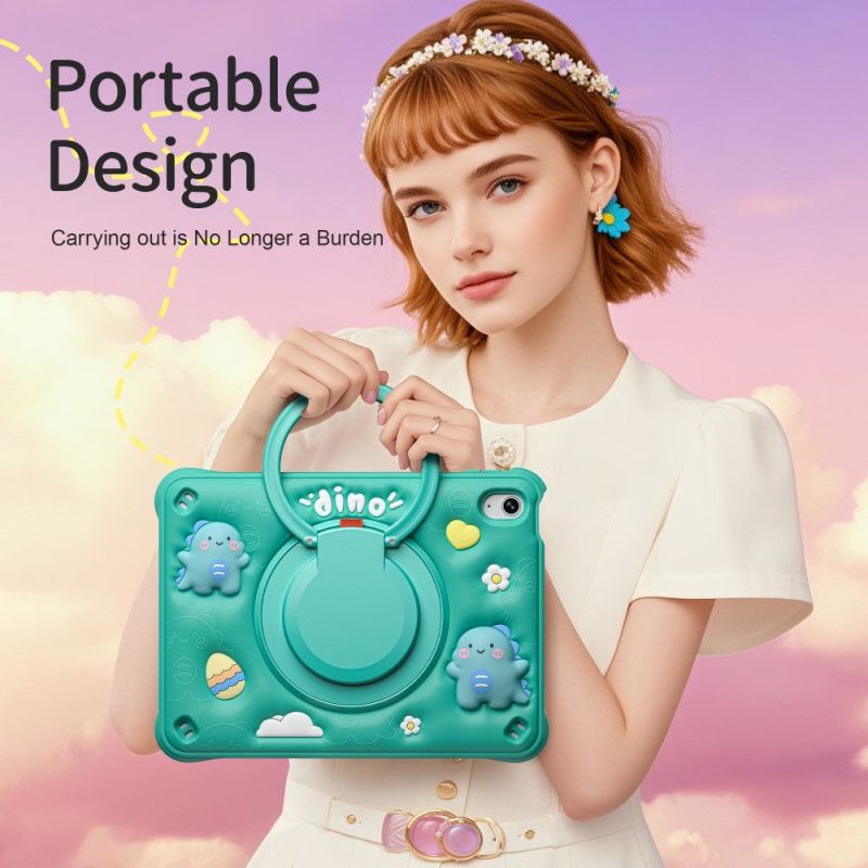 Kuori iPad (2025) Monikerroksinen Olkahihnalla