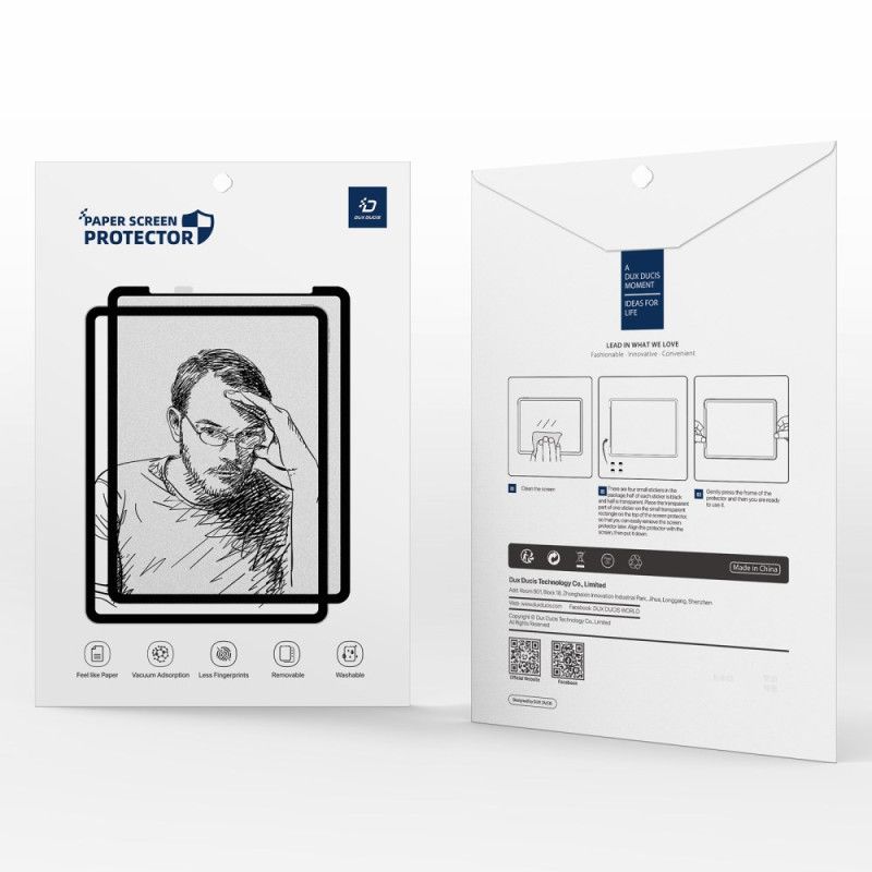Näytönsuoja Ipadille (2025) / 10.9" (2022) Naad-sarja Dux Ducis