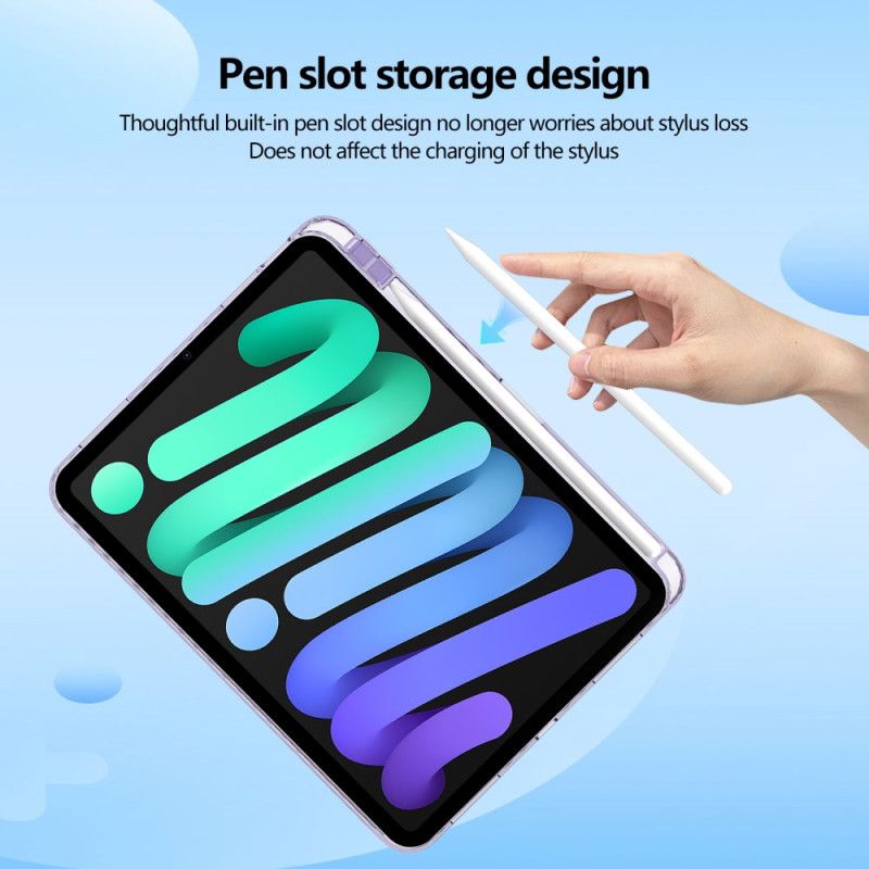 Puhelinkuoret iPad (2025) Läpinäkyvä Kynäteline