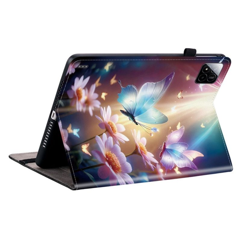 Kotelot Xiaomi Pad 7 / 7 Pro Puhelinkuoret Hohtavat Perhoset